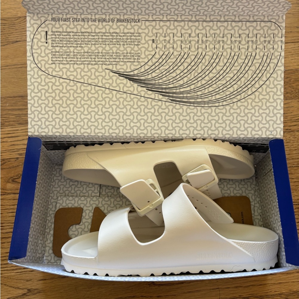 Birkenstock Eva Arizona Women's White Sandals